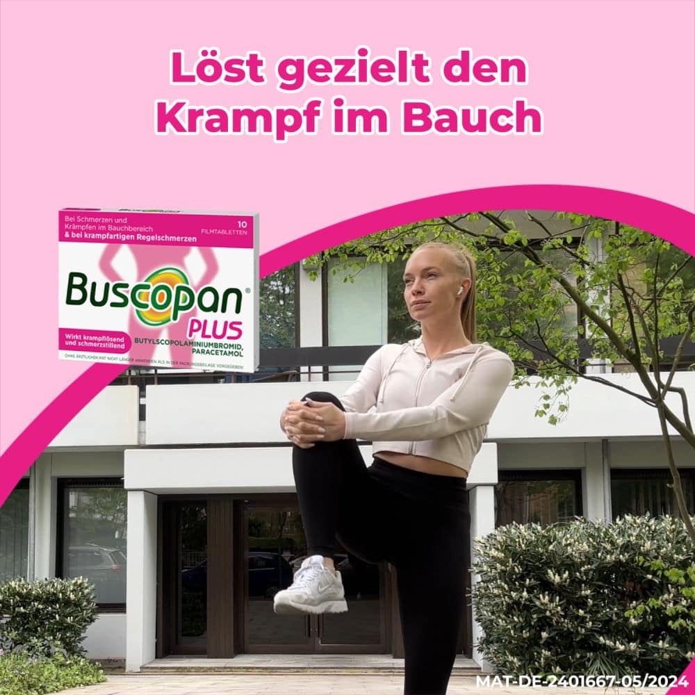 Buscopan PLUS  10 St Filmtabletten