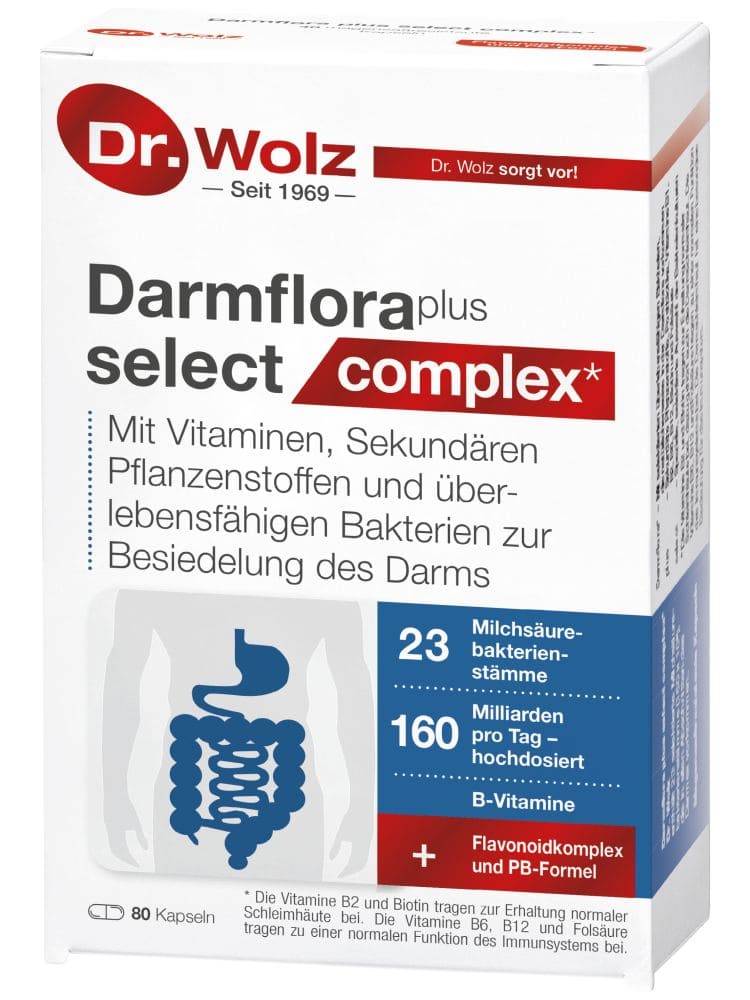 Darmflora plus select complex 80 St Kapseln magensaftresistent
