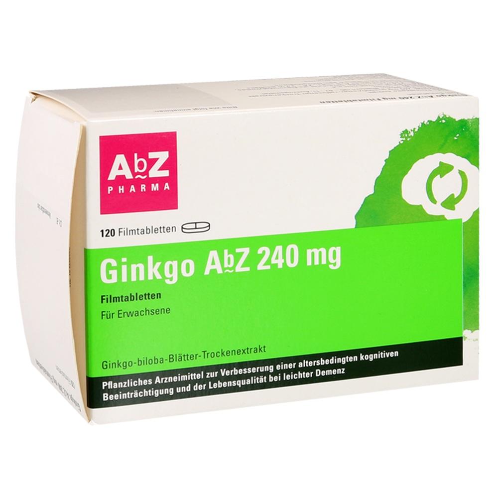 Ginkgo AbZ 240 mg 120 St Filmtabletten