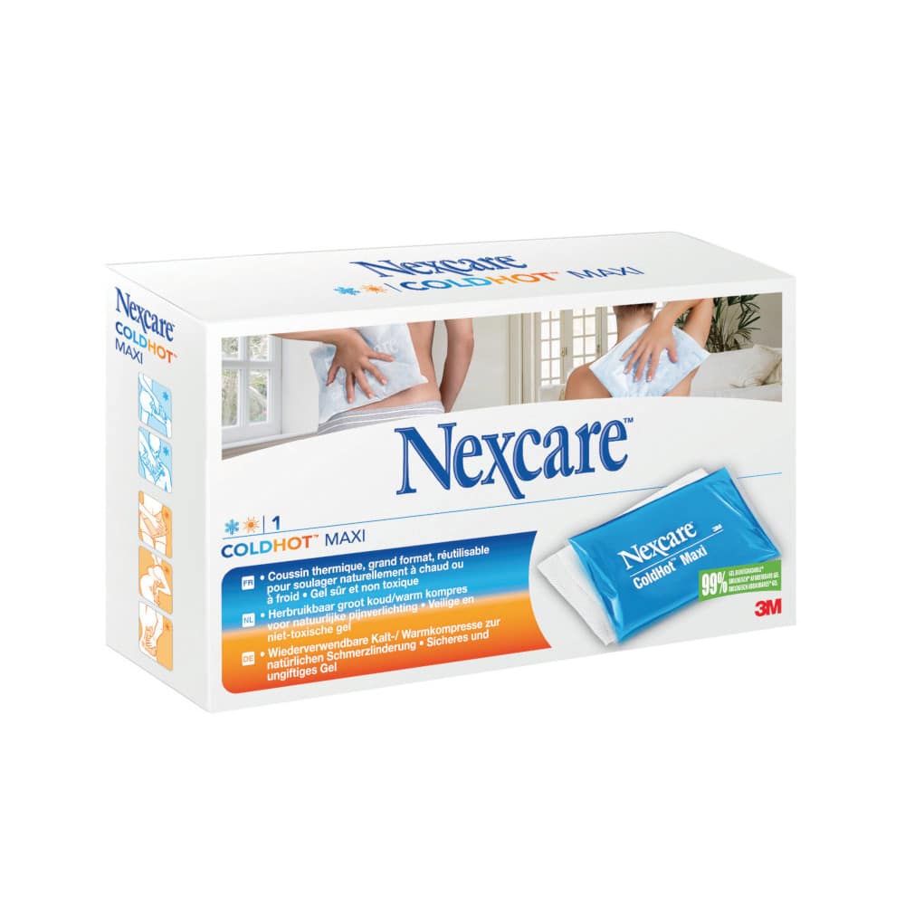 Nexcare Coldhot Bio Gel Maxi 19,5x30cm M.schutzh. 1 St Kompressen