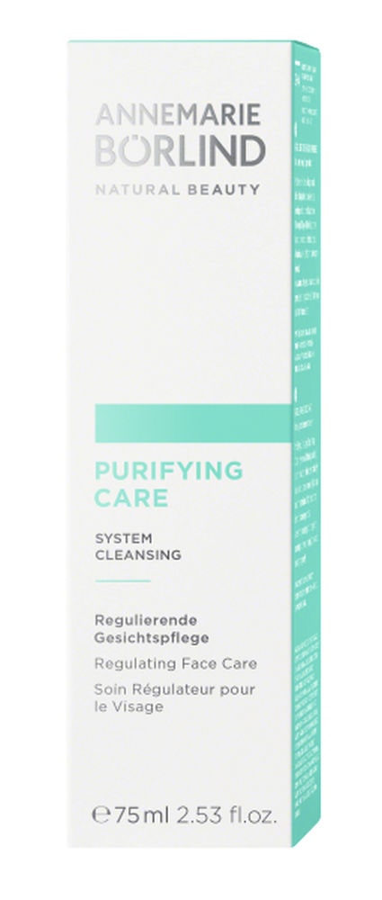 ANNEMARIE BÖRLIND Purifying Care Regulierende Gesichtspflege 75 ml Creme