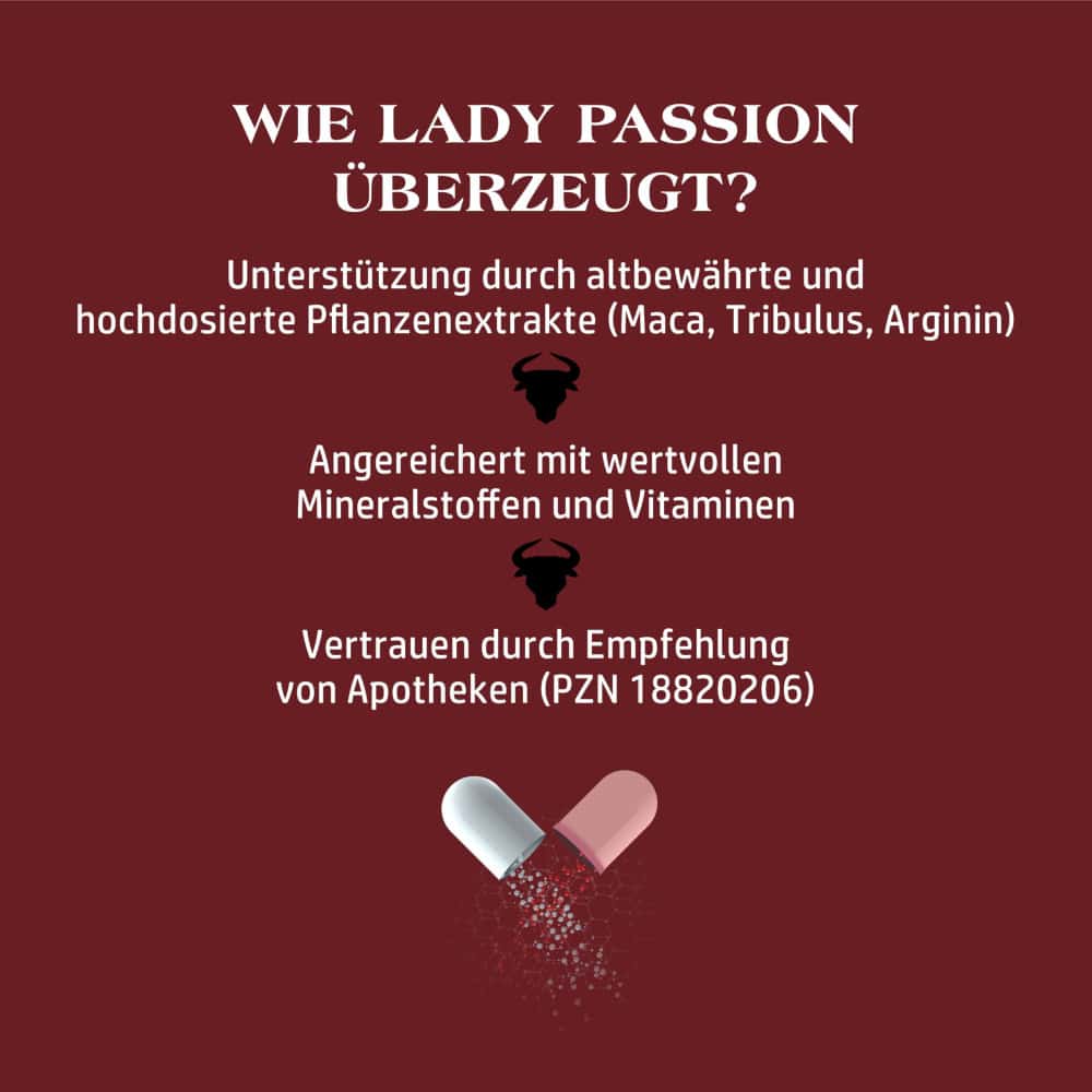 LADY PASSION FOR HIM  180 St Kapseln