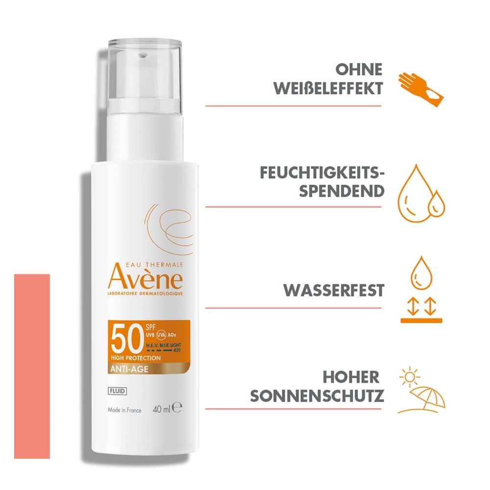 Avène ANTI-AGE HIGH PROTECTION SPF 50 + 3 € sparen* 40 ml Emulsion