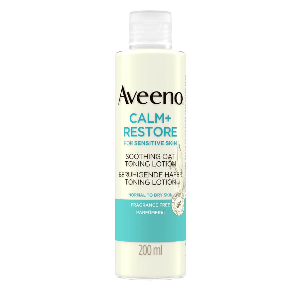 Aveeno CALM+RESTORE Beruhigende Hafer Toning Lotion 200 ml Lotion
