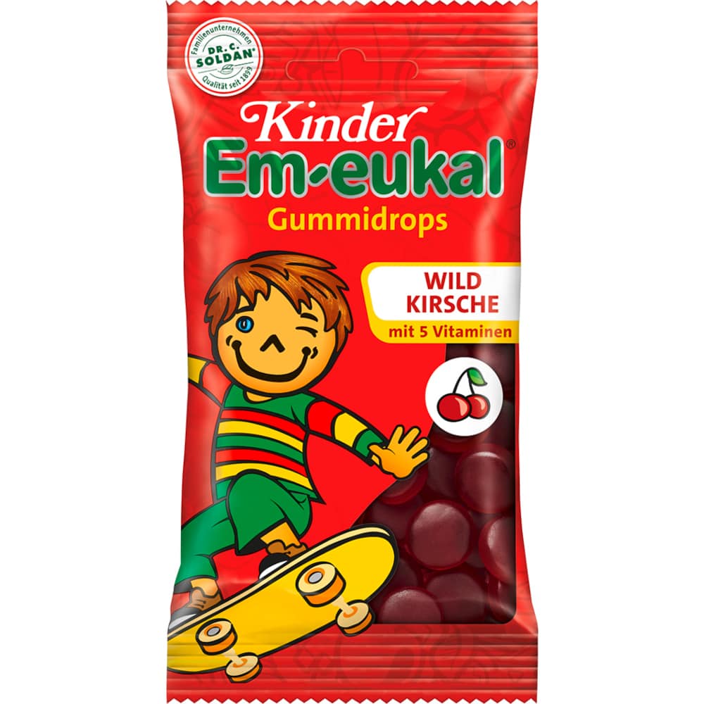 Em-eukal Kinder Gummidrops zuckerhaltig 75 g Bonbons