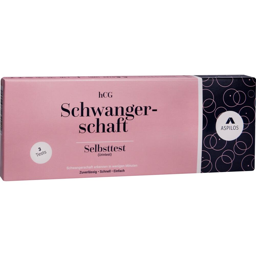 ASPILOS hCG Schwangerschaft Selbsttest 3 St Test