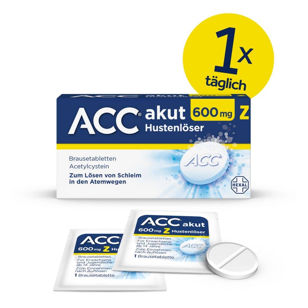 ACC akut 600mg Z Hustenlöser 20 St Brausetabletten