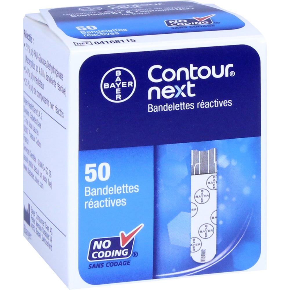 CONTOUR Next Sensoren Teststreifen 50 St Teststreifen