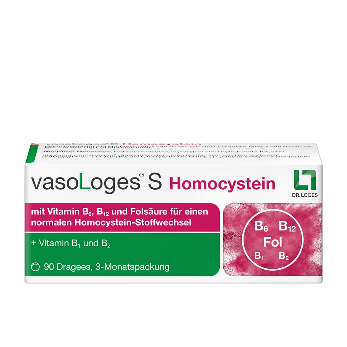 vasoLoges S Homocystein Dragees 90 St Dragees