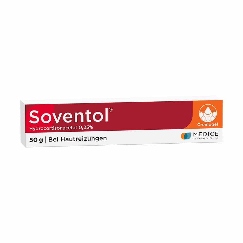 Soventol Hydrocortisonacetat 0,25%  50 g Creme