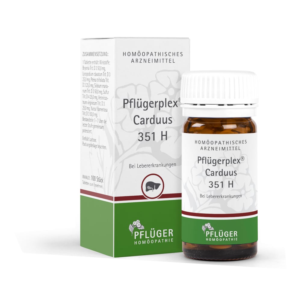 Pflügerplex Carduus 351 H 100 St Tabletten