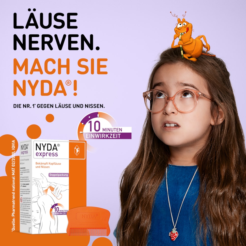 NYDA express  2X50 ml Pumplösung