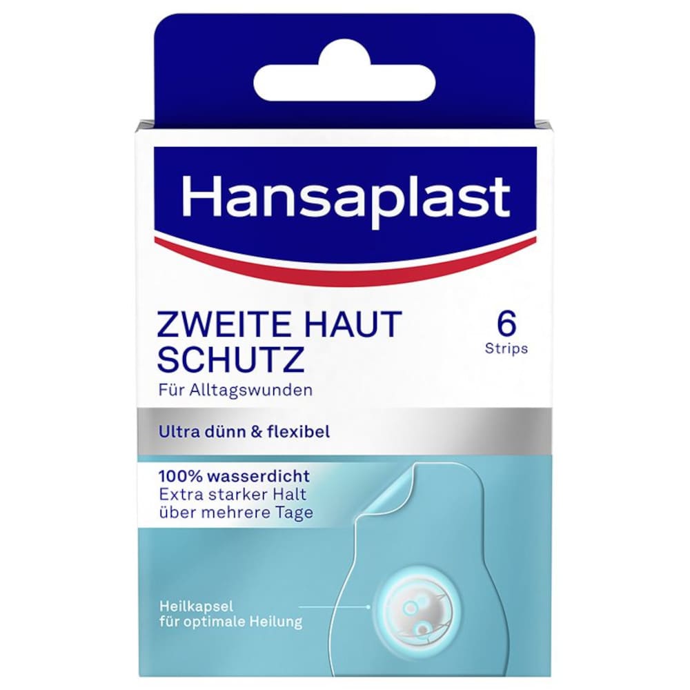 Hansaplast ZWEITE HAUT SCHUTZ 6 St Pflaster