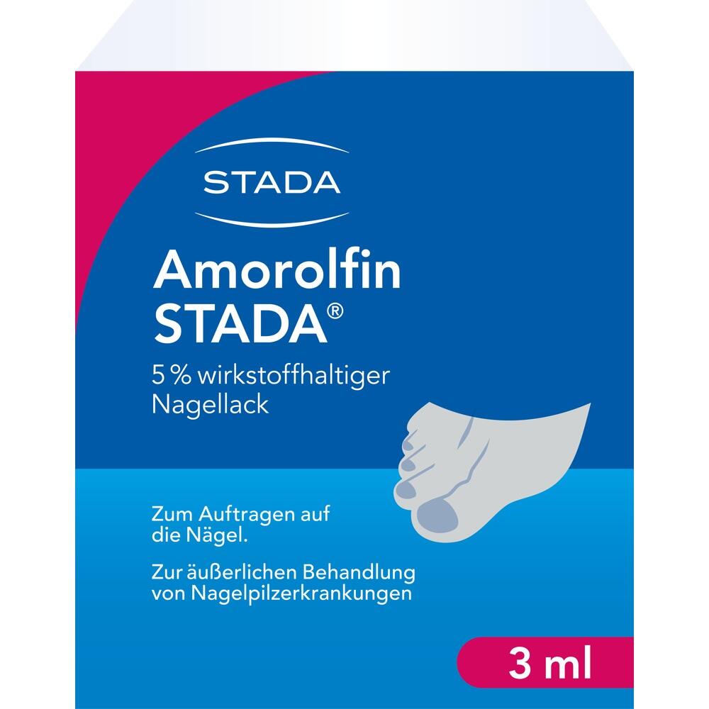 Amorolfin STADA 5 % 3 ml Wirkstoffhaltiger Nagellack