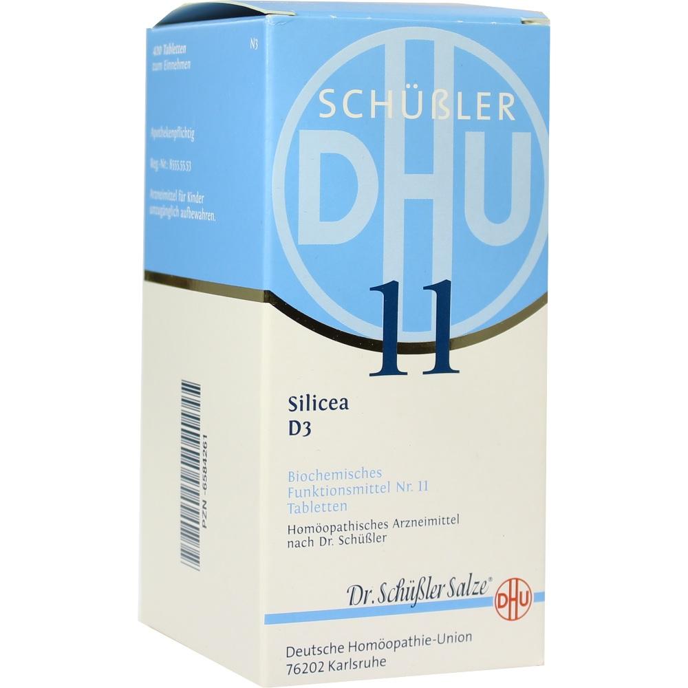 BIOCHEMIE DHU 11 Silicea D 3 Tabletten 420 St Tabletten