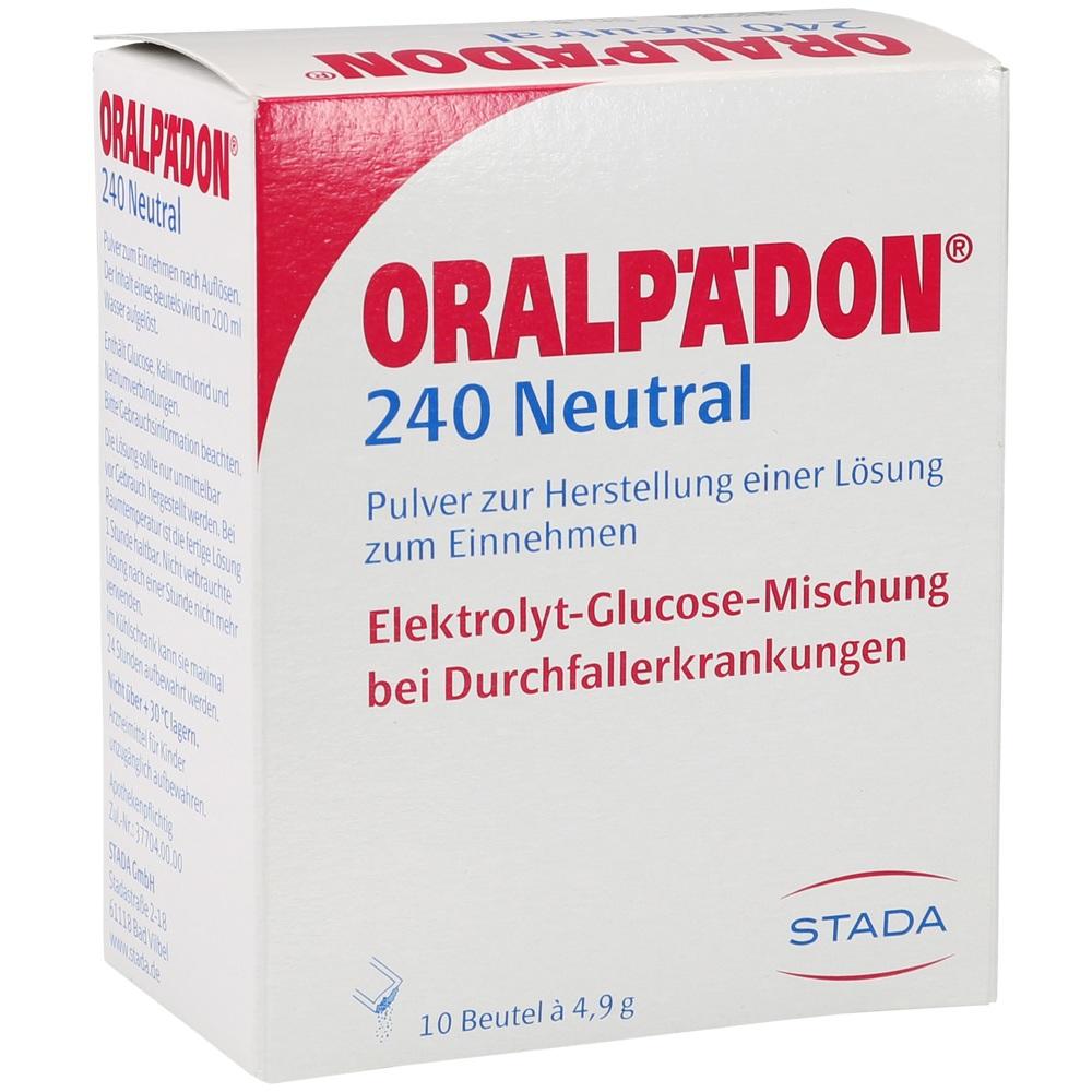 Oralpädon 240 Neutral 10 St Pulver
