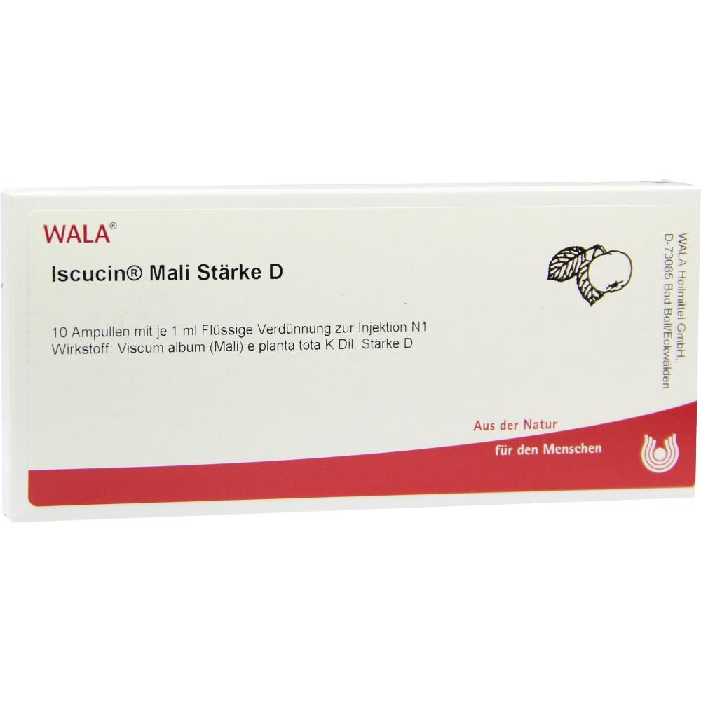 Iscucin Mali Stärke D 10X1 ml Ampullen
