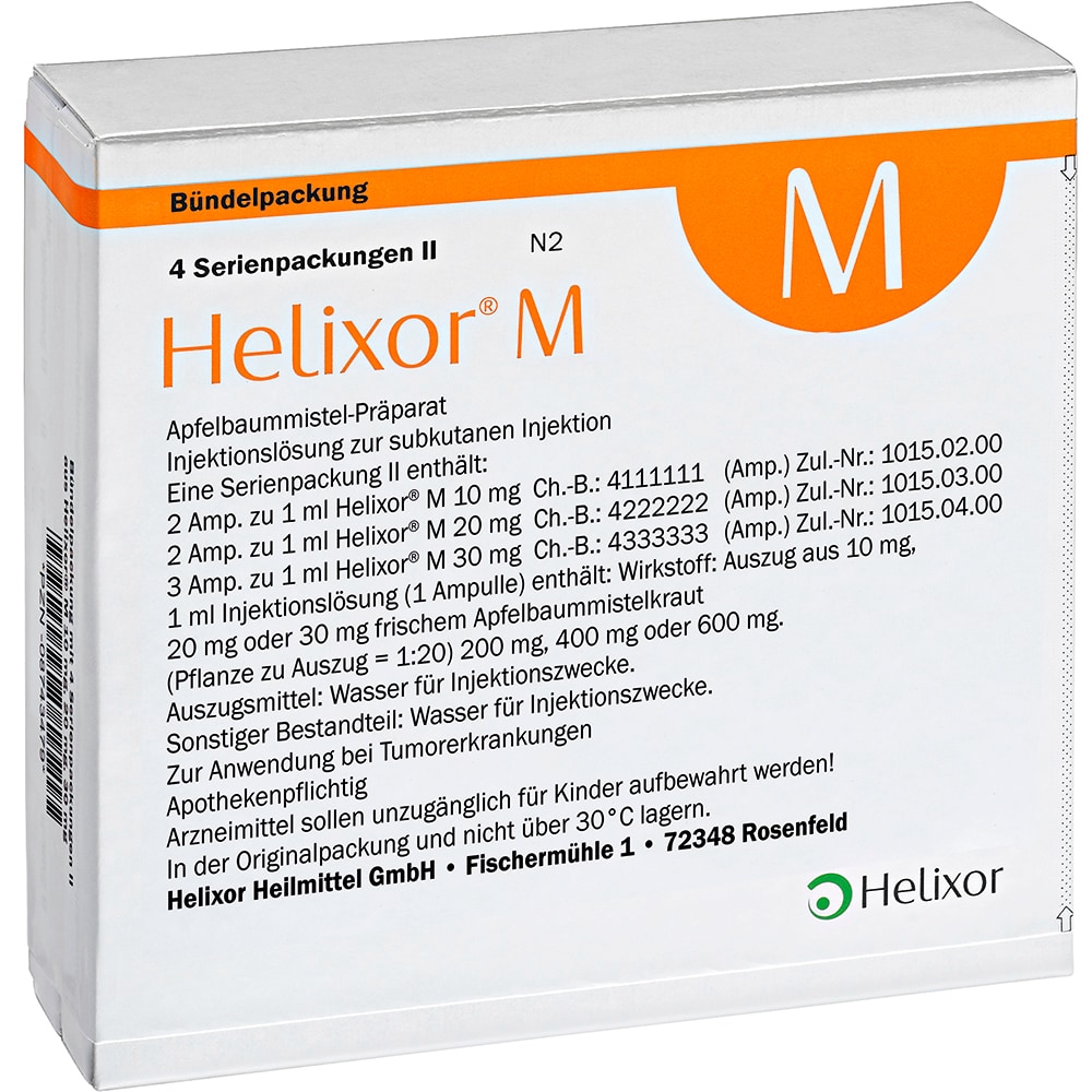 HELIXOR M Serienpackung II Ampullen 4X7 St Ampullen