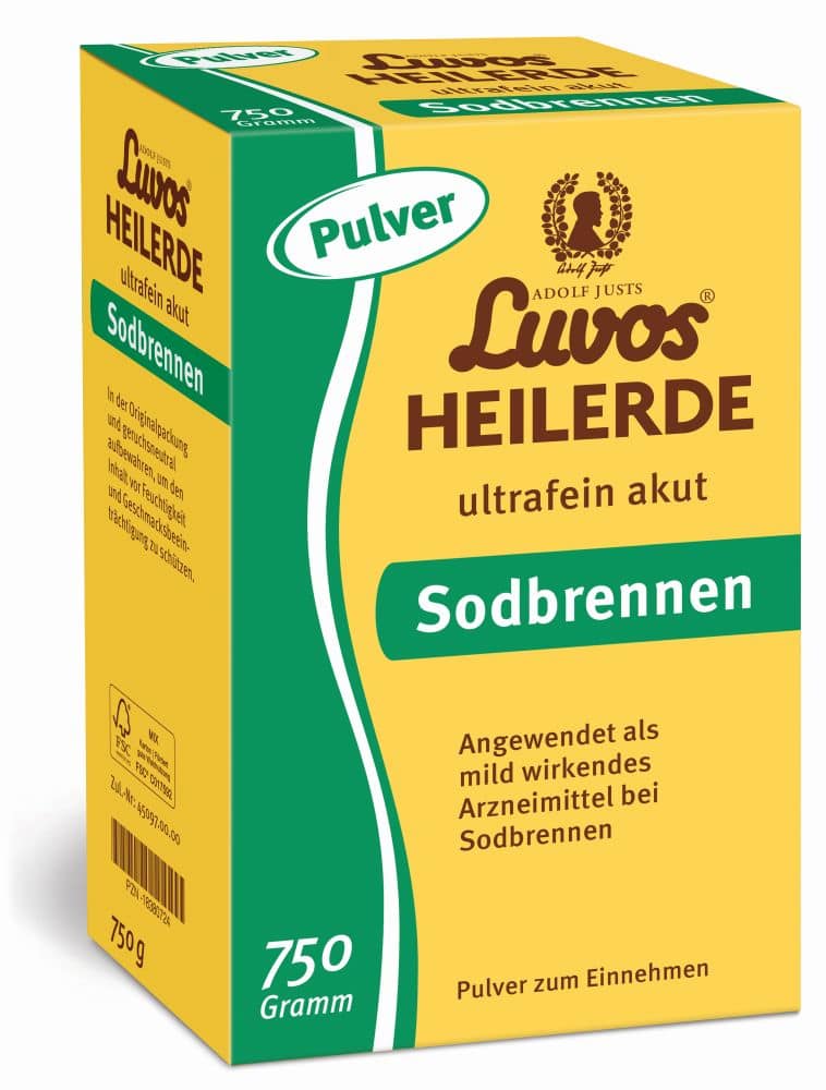 Luvos HEILERDE ultrafein akut Sodbrennen 750 g Pulver