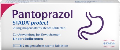 Pantoprazol STADA protect 20mg 7 St Tabletten magensaftresistent