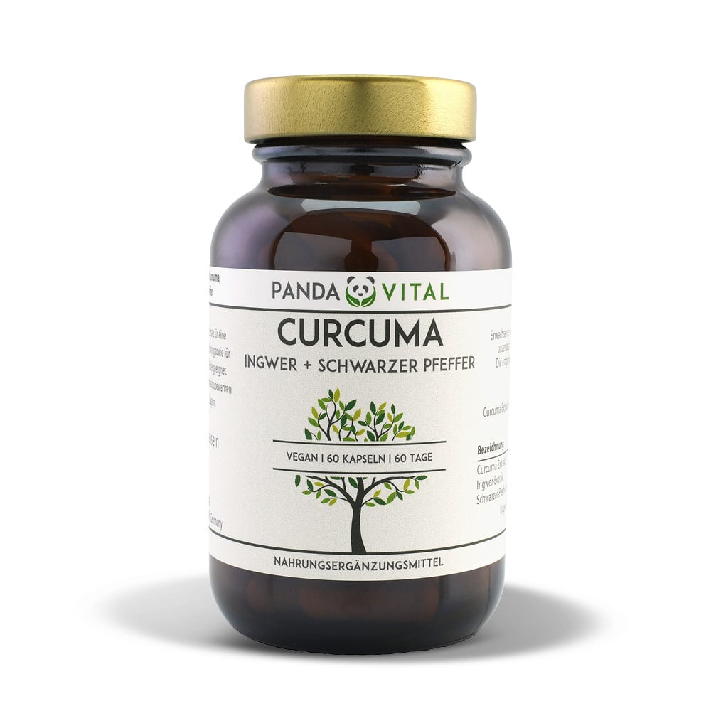 PANDA VITAL CURCUMA INGWER+SCHWARZER PFEFFER 60 St Kapseln