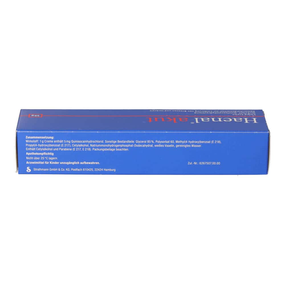 Haenal akut 50 g Creme