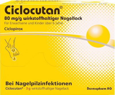 Ciclocutan 80mg/g 3 g Wirkstoffhaltiger Nagellack