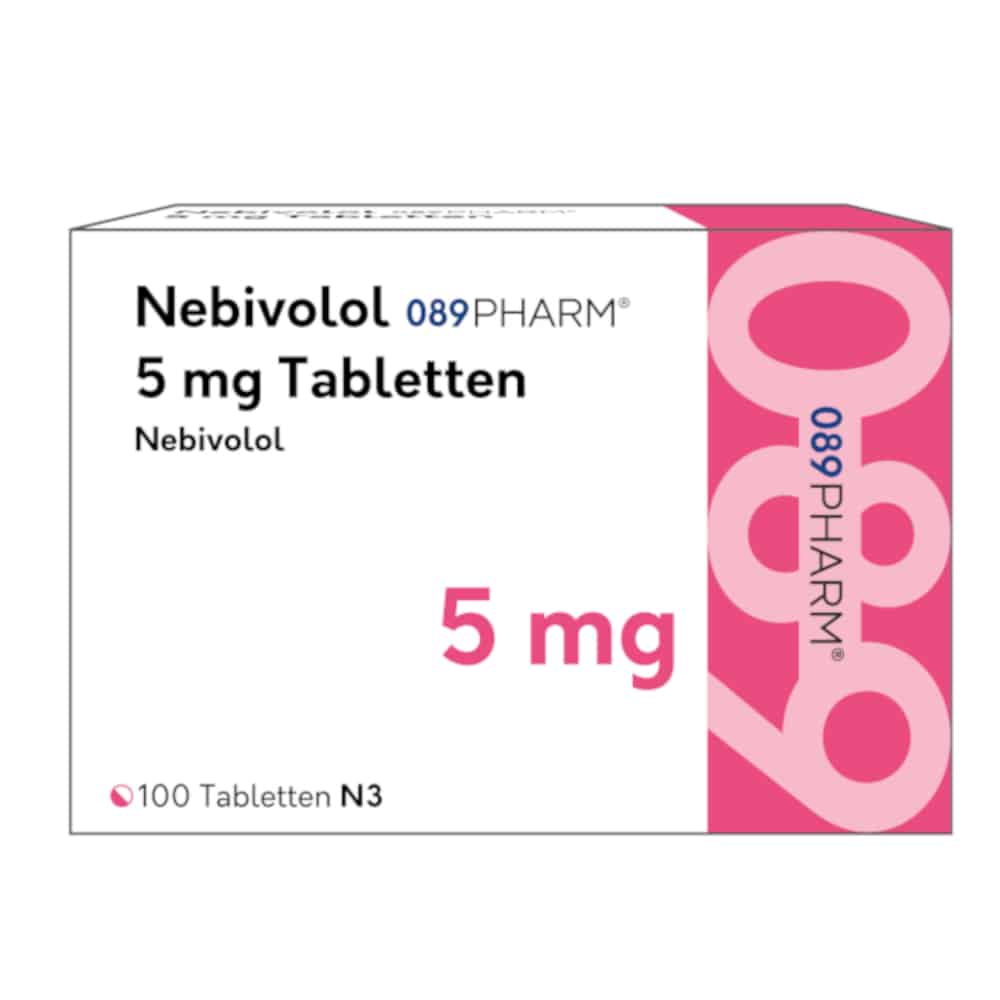 Nebivolol 089PHARM 5 mg 100 St Tabletten
