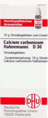 CALCIUM CARBONICUM Hahnemanni D 30 Globuli 10 g Globuli