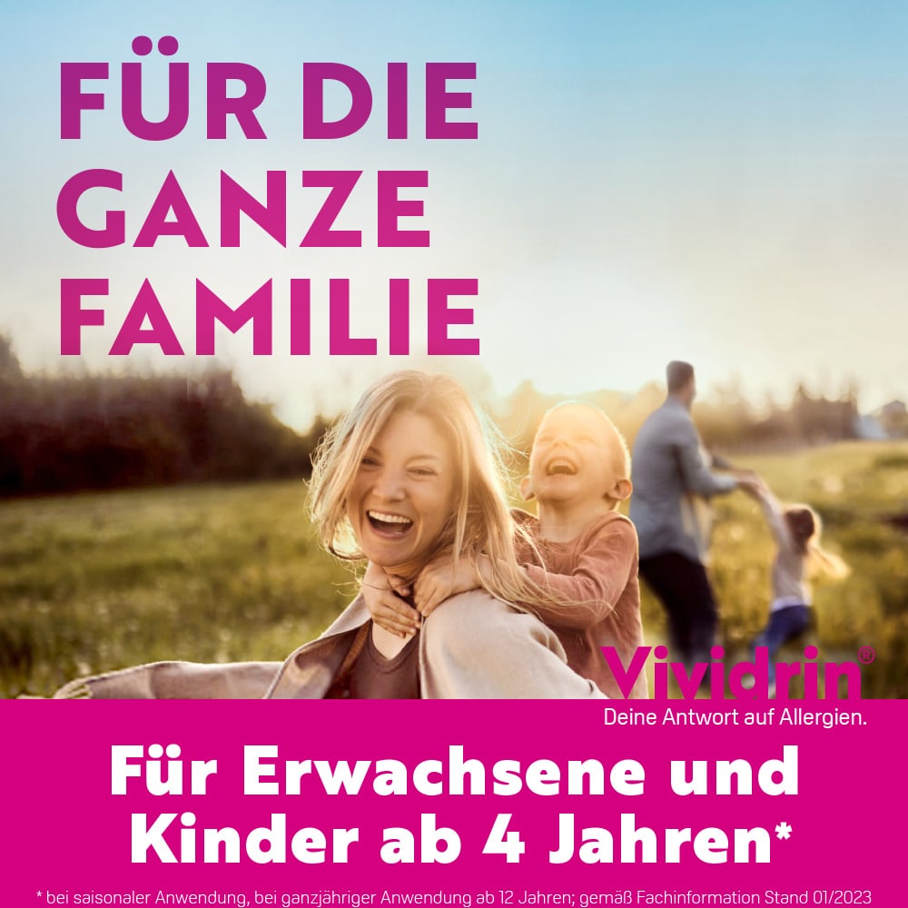 Vividrin Azelastin EDO Akuthilfe bei Heuschnupfen und Allergien 20X0.6 ml Augentropfen