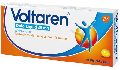 Voltaren Dolo Liquid 25 mg  20 St Weichkapseln