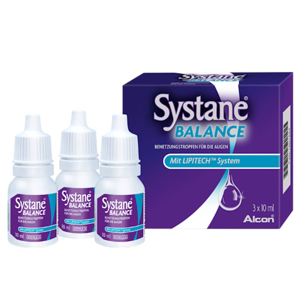 SYSTANE BALANCE Augentropfen 3X10 ml Augentropfen
