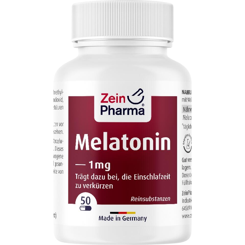 Zein Pharma Melatonin 1mg 50 St Kapseln