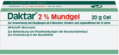 Daktar 2% Mundgel 20 g Gel