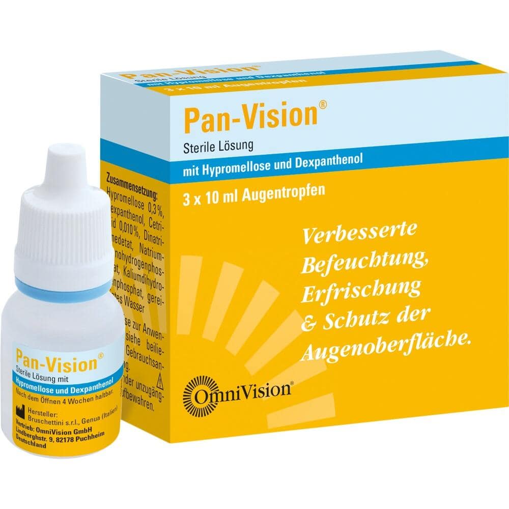 PAN VISION Augentropfen 3X10 ml Augentropfen