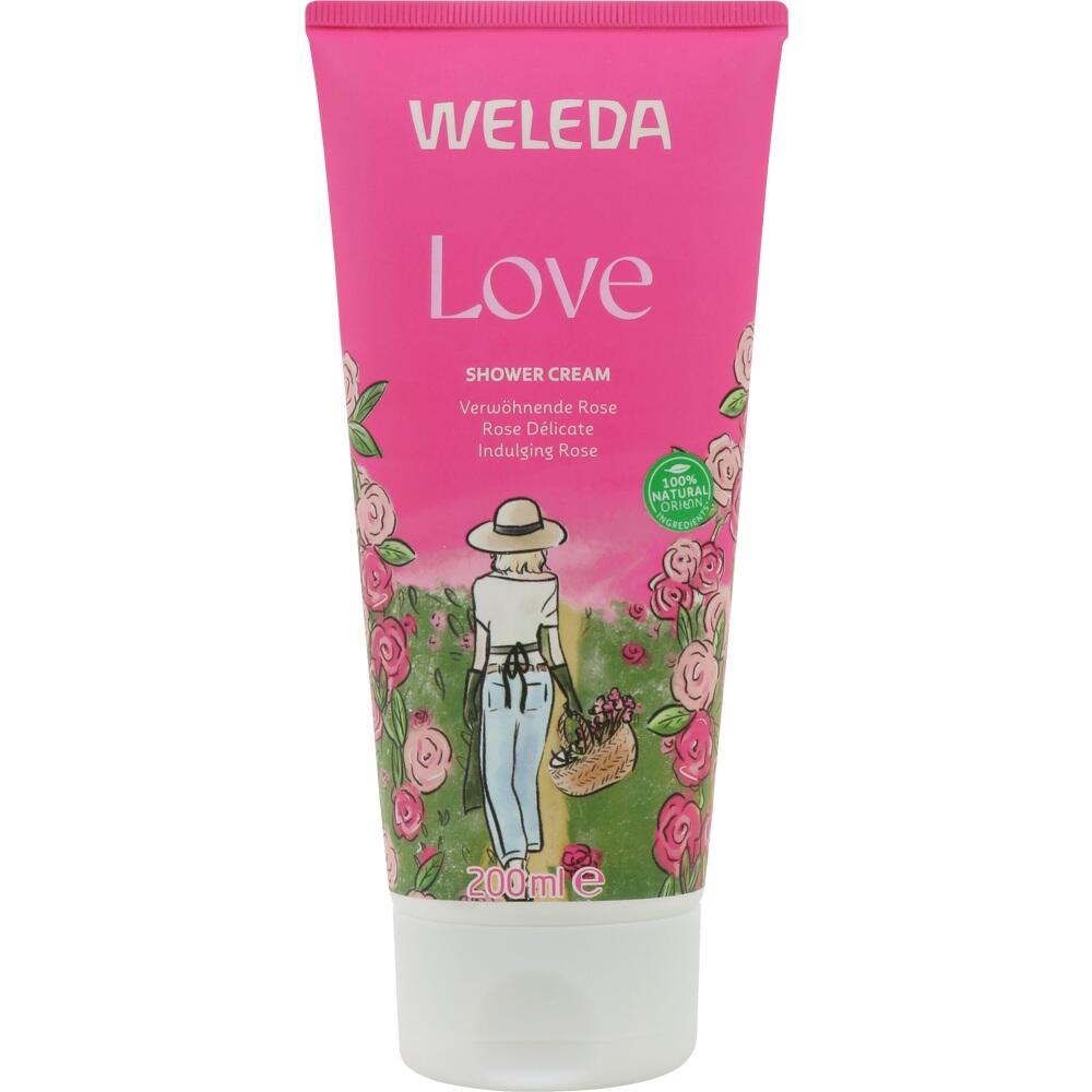 Weleda Love Shower Cream Rose 200 ml Duschgel