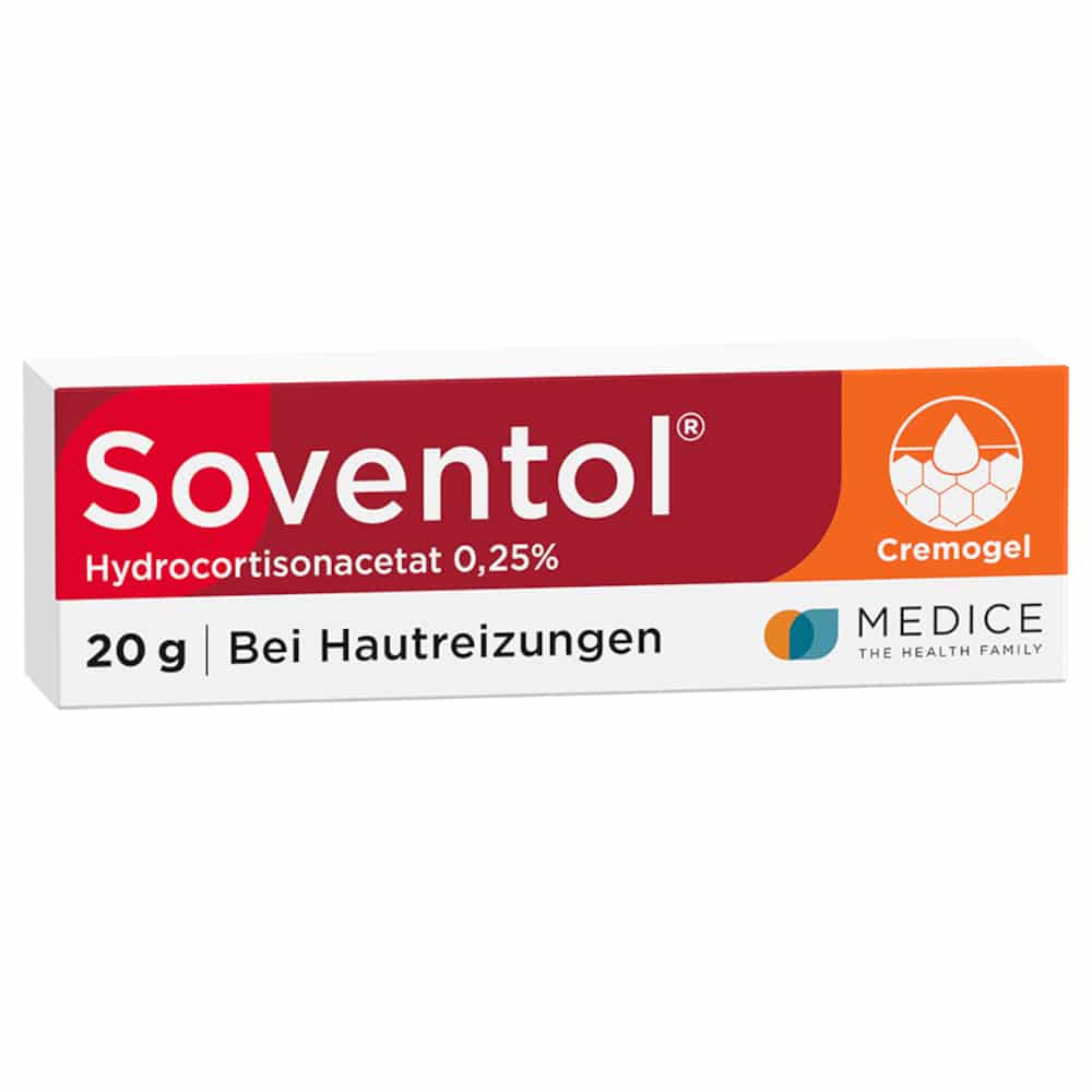 Soventol Hydrocortisonacetat 0,25%  20 g Creme