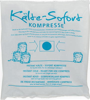SOFORT KALT Kompresse 15x17 cm 1 St Kompressen