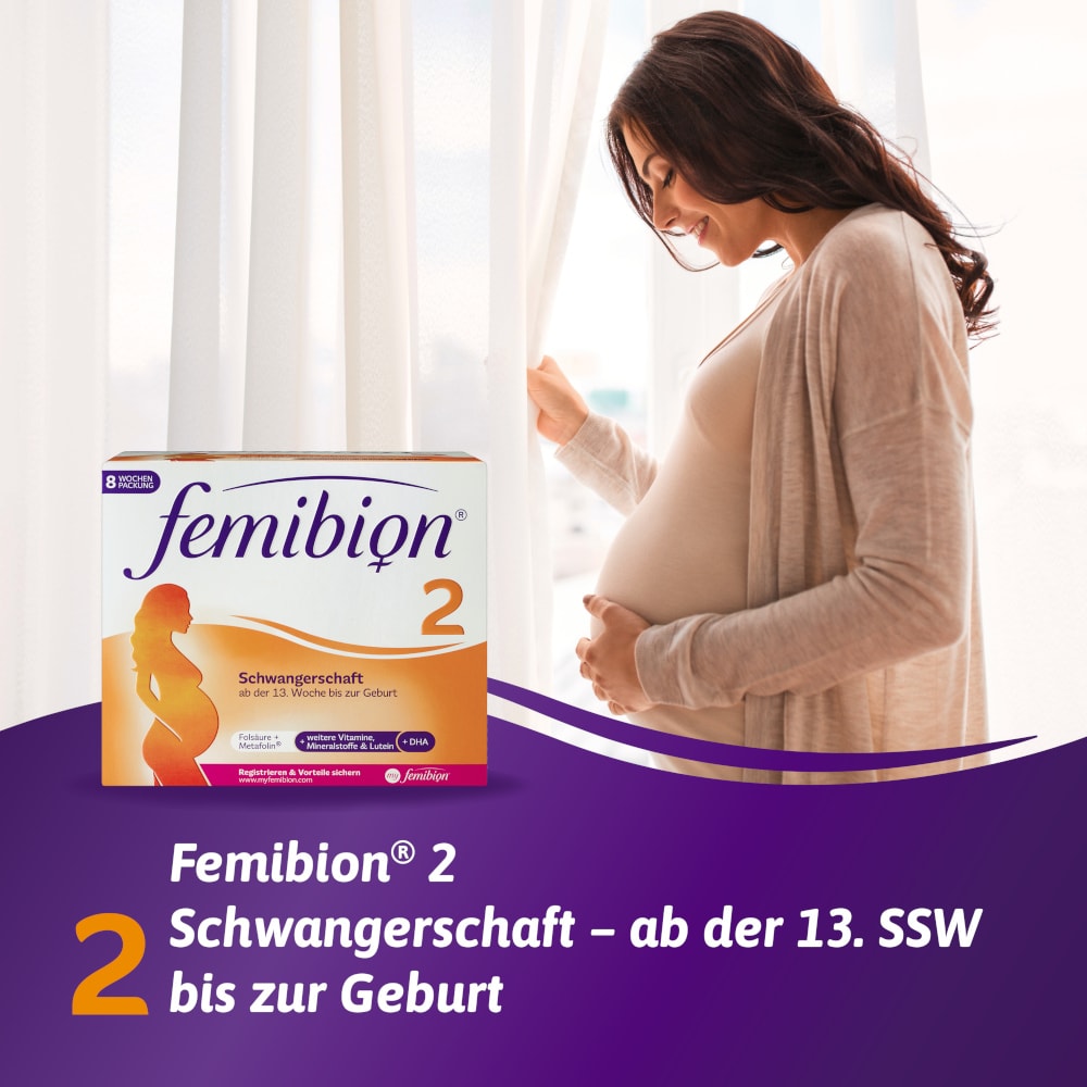 femibion 2 Schwangerschaft Kombipackung 2X56 St Kombipackung