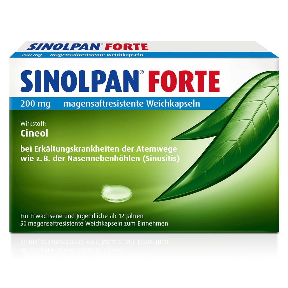 SINOLPAN FORTE 200 mg 50 St Magensaftresistente Weichkapseln