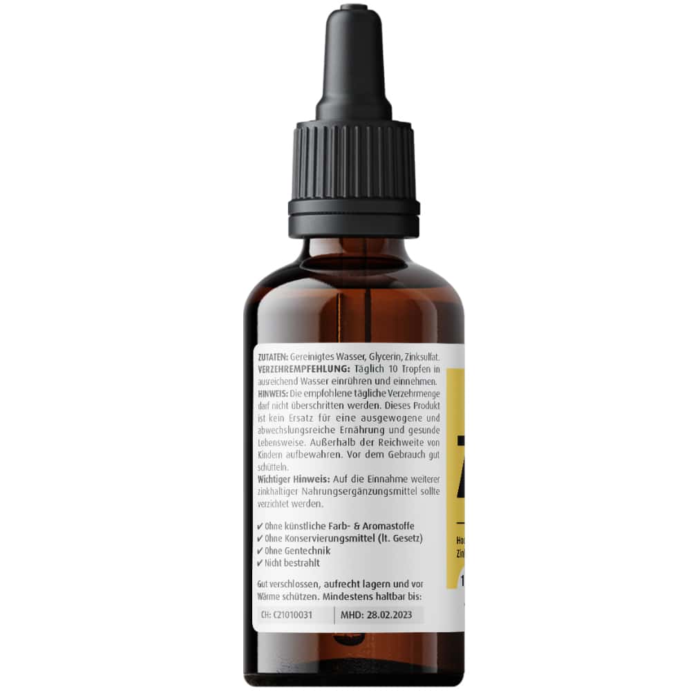 Zein Pharma Zink Tropfen 15 mg  50 ml Tropfen zum Einnehmen