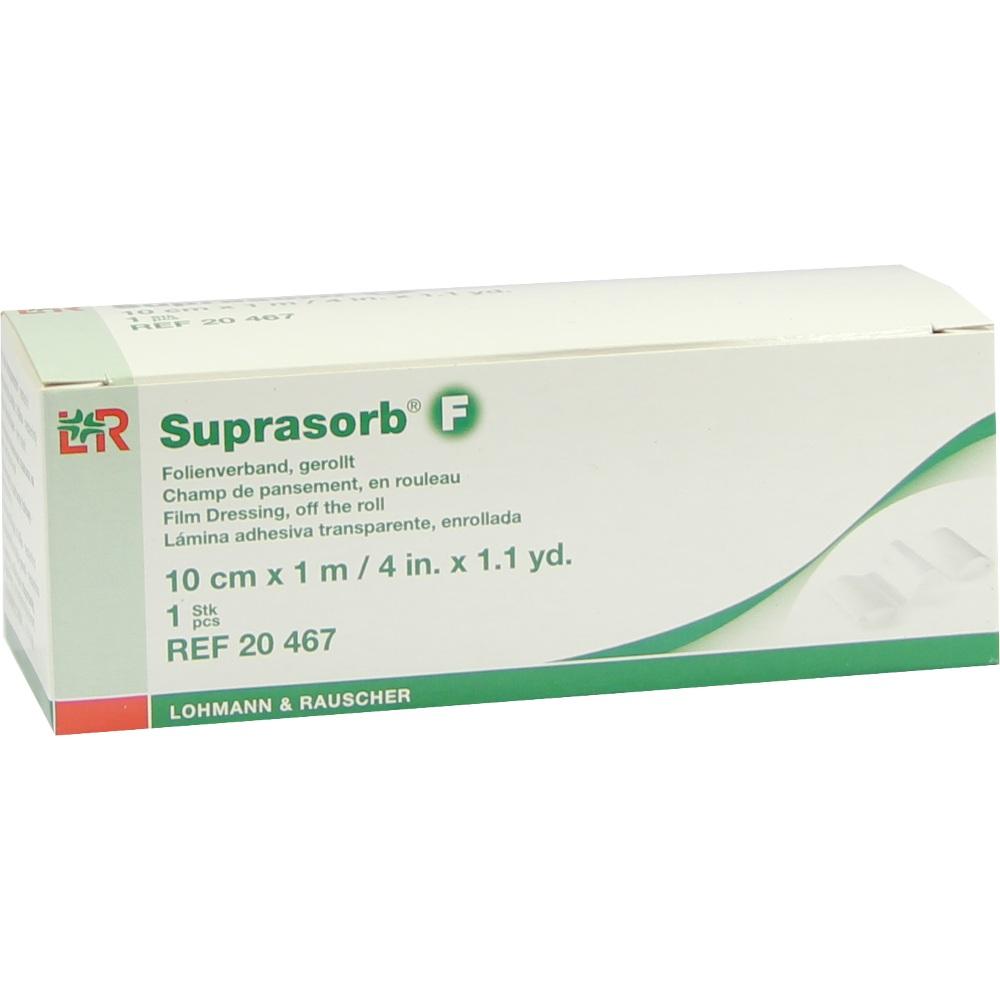 SUPRASORB F Folien Wundverb.10 cmx1 m unste.Rolle 1 St Verband