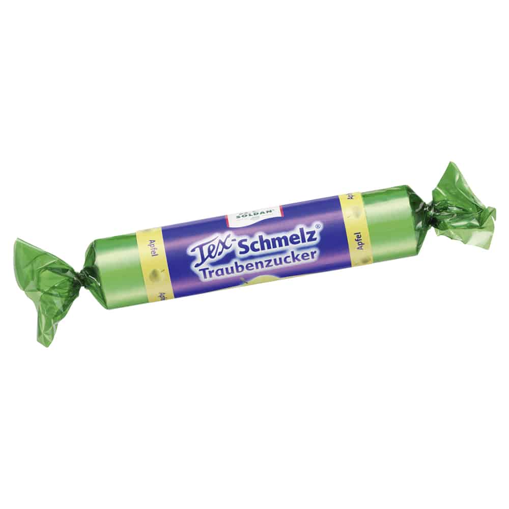 SOLDAN Tex Schmelz Traubenzucker Apfel 33 g