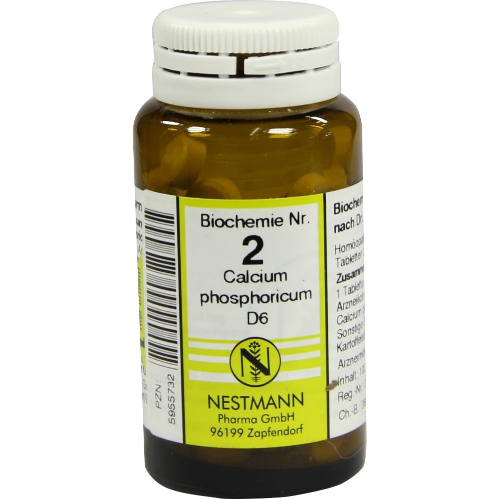 BIOCHEMIE 2 Calcium phosphoricum D 6 Tabletten 100 St Tabletten