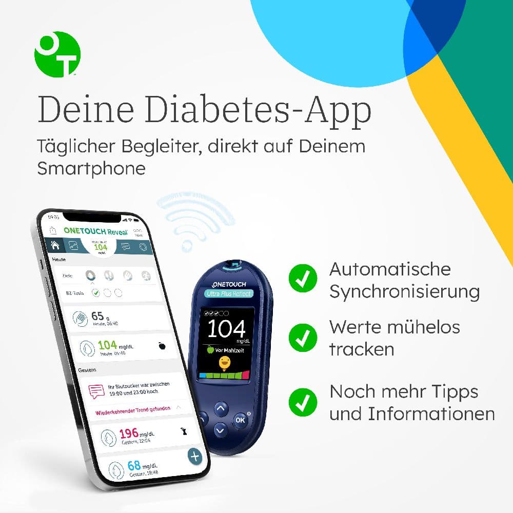 ONETOUCH Ultra Plus Reflect Plus Diabetes Start-Set mg/dL 1 Sparset
