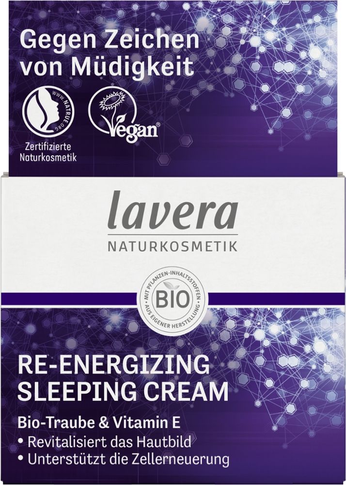 lavera RE-ENERGIZING SLEEPING CREAM 50 ml Creme