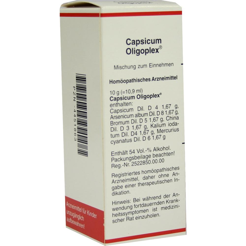 CAPSICUM OLIGOPLEX Liquidum 50 ml Liquidum