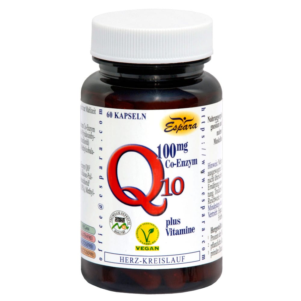 Espara Q10-100mg Co-Enzym Kapseln 60 St Kapseln