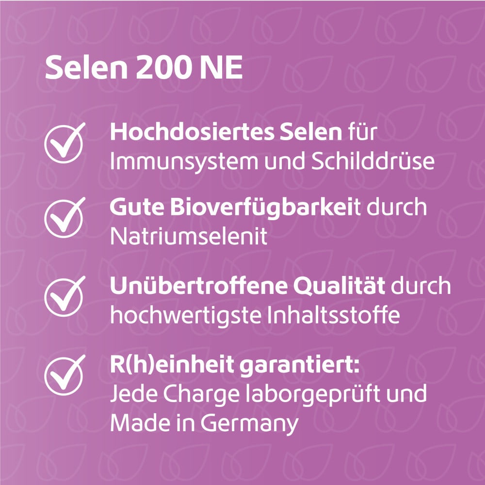 R(h)ein Nutrition Selen 200 NE 120 St Kapseln