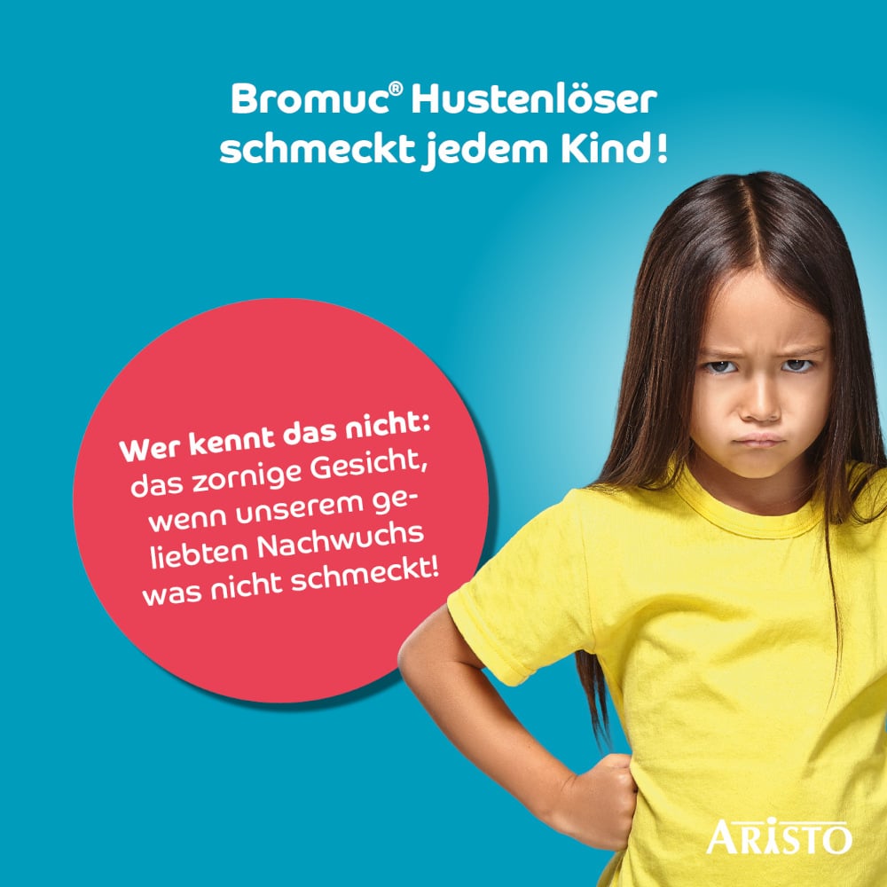 Bromuc akut Junior 100mg Hustenlöser 20 St Pulver zur Herstellung einer Lösung zum Einnehmen